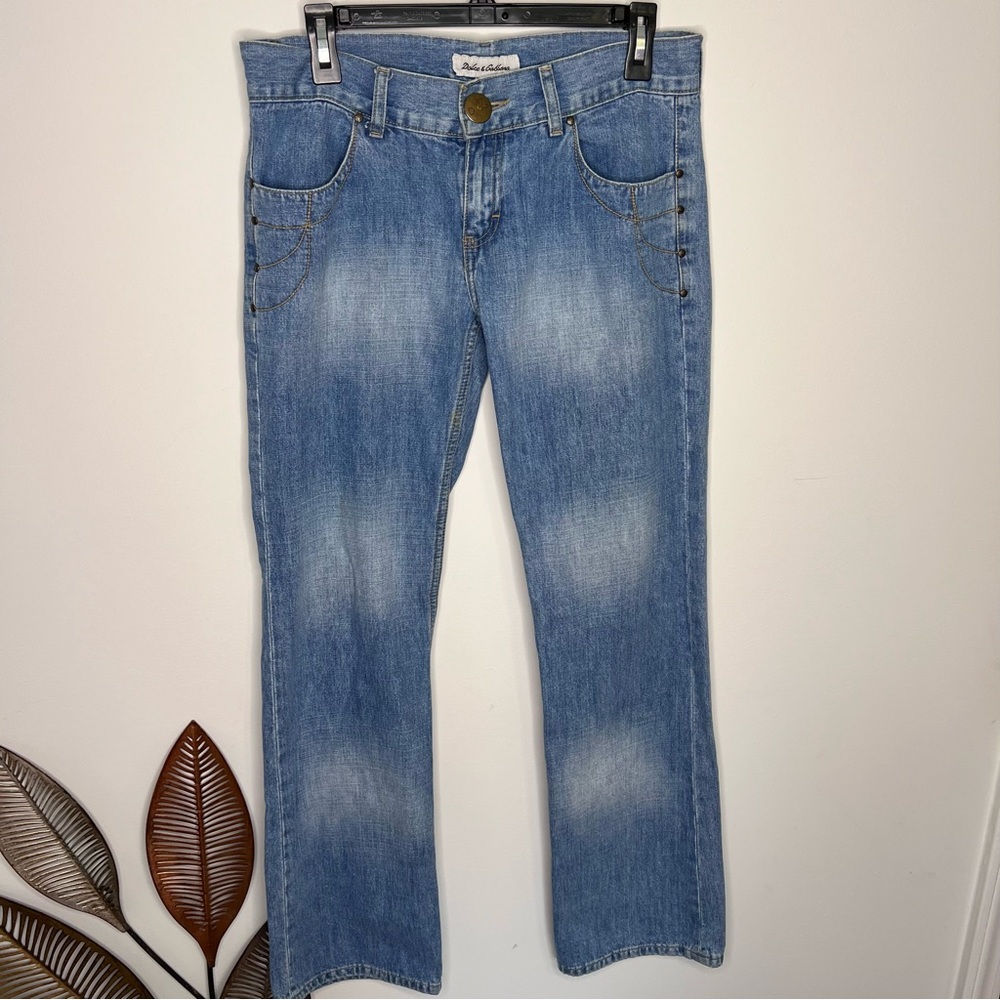 Dolce and Gabbana Straight Leg Jeans C17